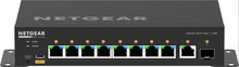 NETGEAR GSM4210PD-100EUS commutateur réseau Géré L2/L3 Gigabit Ethernet (10/100/1000) Connexion Ethernet, supportant l'alimentation via ce port (PoE) Noir Netgear