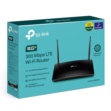 TP-Link Archer MR500 wireless router Gigabit Ethernet Bi-bande (2,4 GHz / 5 GHz) 4G Noir TP-LINK