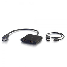 C2G 84293 câble vidéo et adaptateur DisplayPort 2x HDMI Noir C2G