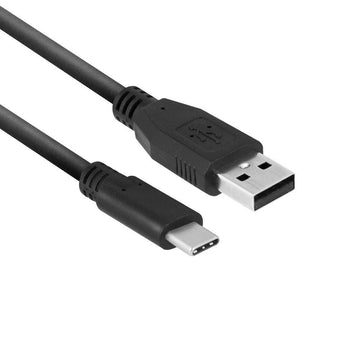 ACT AC3020 câble USB 1 m USB 3.2 Gen 1 (3.1 Gen 1) USB A USB C Noir ACT