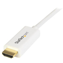 StarTech.com MDP2HDMM1MW câble vidéo et adaptateur 1 m Mini DisplayPort HDMI Type A (Standard) Blanc StarTech.com