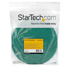 StarTech.com HKLP50GN serre-câbles Attache-câbles à crochets et à boucles Nylon Vert 1 pièce(s)