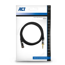 ACT AC3615 câble audio 2 m 3,5mm Noir ACT