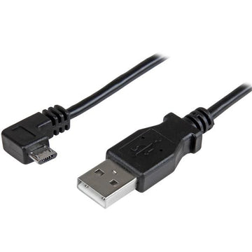 StarTech.com USBAUB2MRA câble USB 2 m USB 2.0 USB A Micro-USB B Noir StarTech.com