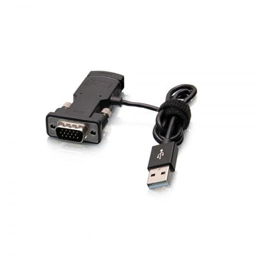 C2G 29874 câble vidéo et adaptateur USB Type-A + VGA (D-Sub) HDMI Noir C2G