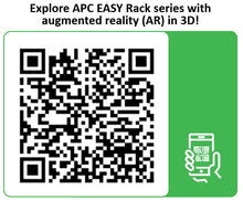 APC Easy Rack 42U Rack autonome Noir