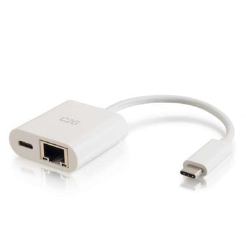 C2G 82407 station d'accueil USB 3.2 Gen 1 (3.1 Gen 1) Type-C Blanc