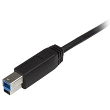 StarTech.com USB315CB2M câble USB 2 m USB 3.2 Gen 1 (3.1 Gen 1) USB C USB B Noir StarTech.com