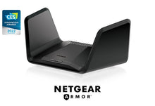NETGEAR Nighthawk RAXE300 wireless router Gigabit Ethernet Tri-bande (2,4 GHz / 5 GHz / 5 GHz) Noir Netgear