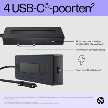 HP Concentrateur USB-C 4K