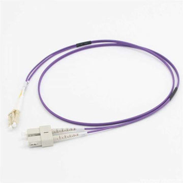 C2G 2M LC/SC OM4 LSZH FIBRE PATCH - VIOLET câble de fibre optique OM3
