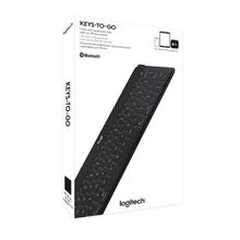 Logitech Keys-To-Go Noir Bluetooth QWERTZ Suisse Logitech