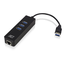 ACT AC6310 station d'accueil Avec fil USB 3.2 Gen 1 (3.1 Gen 1) Type-A Noir