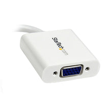 StarTech.com MDP2VGAW câble vidéo et adaptateur 0,13 m Mini DisplayPort VGA (D-Sub) Blanc StarTech.com