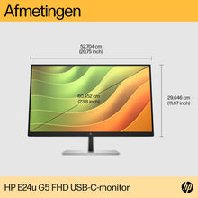 HP E24u G5 écran plat de PC 60,5 cm (23.8") 1920 x 1080 pixels Full HD LCD Noir, Argent