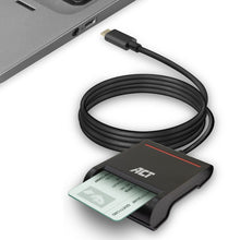 ACT AC6020 lecteur de cartes à puce Intérieur USB USB 2.0 Noir ACT
