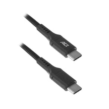 ACT AC3096 câble USB 1 m USB 2.0 USB C Noir ACT