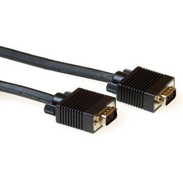 ACT VGA connection cable male-male black 1.8 m câble VGA 1,8 m VGA (D-Sub) Noir ACT