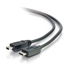 C2G USB 2.0, C - Mini B, 4m câble USB USB C Mini-USB B Noir C2G