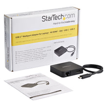 StarTech.com DKT30CHD station d'accueil Avec fil USB 3.2 Gen 1 (3.1 Gen 1) Type-C Noir StarTech.com