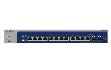 NETGEAR XS512EM Géré L2 10G Ethernet (100/1000/10000) 1U Bleu, Gris Netgear
