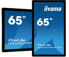 iiyama TF6539UHSC-B1AG Signage Display Écran plat interactif 165,1 cm (65") LCD 500 cd/m² 4K Ultra HD Noir Écran tactile