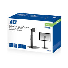 ACT AC8331 support d'écran plat pour bureau 81,3 cm (32") Autonome Noir ACT