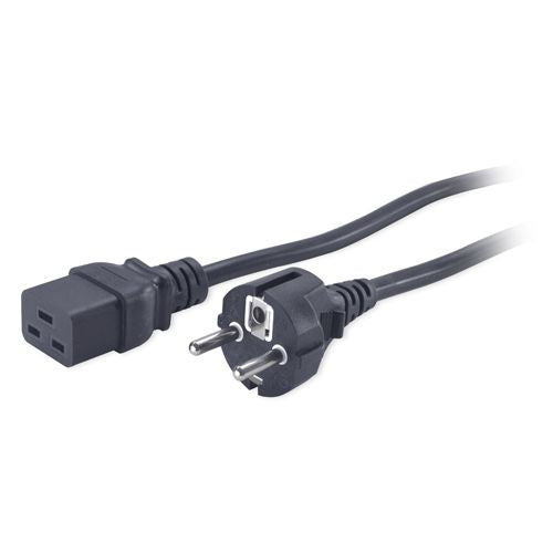 APC AP9875 câble électrique Noir 2,5 m Coupleur C19 CEE7/7 APC