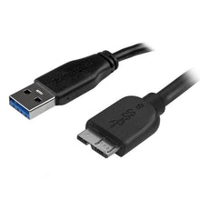 StarTech.com USB3AUB50CMS câble USB 0,5 m USB 3.2 Gen 1 (3.1 Gen 1) USB A Micro-USB B Noir StarTech.com