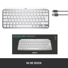 Logitech MX Keys Mini clavier RF sans fil + Bluetooth ĄŽERTY Français Gris