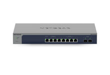 NETGEAR 8-Port Multi-Gigabit/10G Ethernet Smart Switch with 2 SFP+ Ports (MS510TXM) Géré L2+ 10G Ethernet (100/1000/10000) Gris Netgear