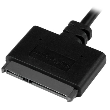 StarTech.com USB312SAT3CB cable gender changer USB 3.1 A SATA 7+15 pin Noir StarTech.com