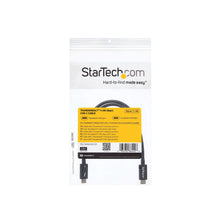 StarTech.com TBLT34MM50CM Câble Thunderbolt 0,5 m 40 Gbit/s Noir