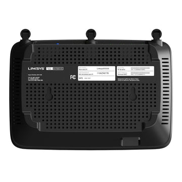 Linksys EA7500V3 wireless router Gigabit Ethernet Bi-bande (2,4 GHz / 5 GHz) Noir
