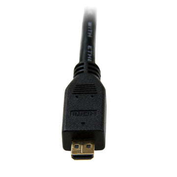 StarTech.com HDADMM3M câble HDMI 3 m HDMI Type A (Standard) HDMI Type D (Micro) Noir StarTech.com