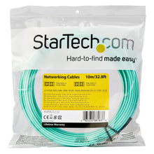 StarTech.com 450FBLCLC10 câble de fibre optique 10 m LC OM4 Couleur aqua StarTech.com