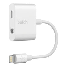 Belkin RockStar câble de téléphones portables Blanc Lightning Lightning + 3.5mm Belkin